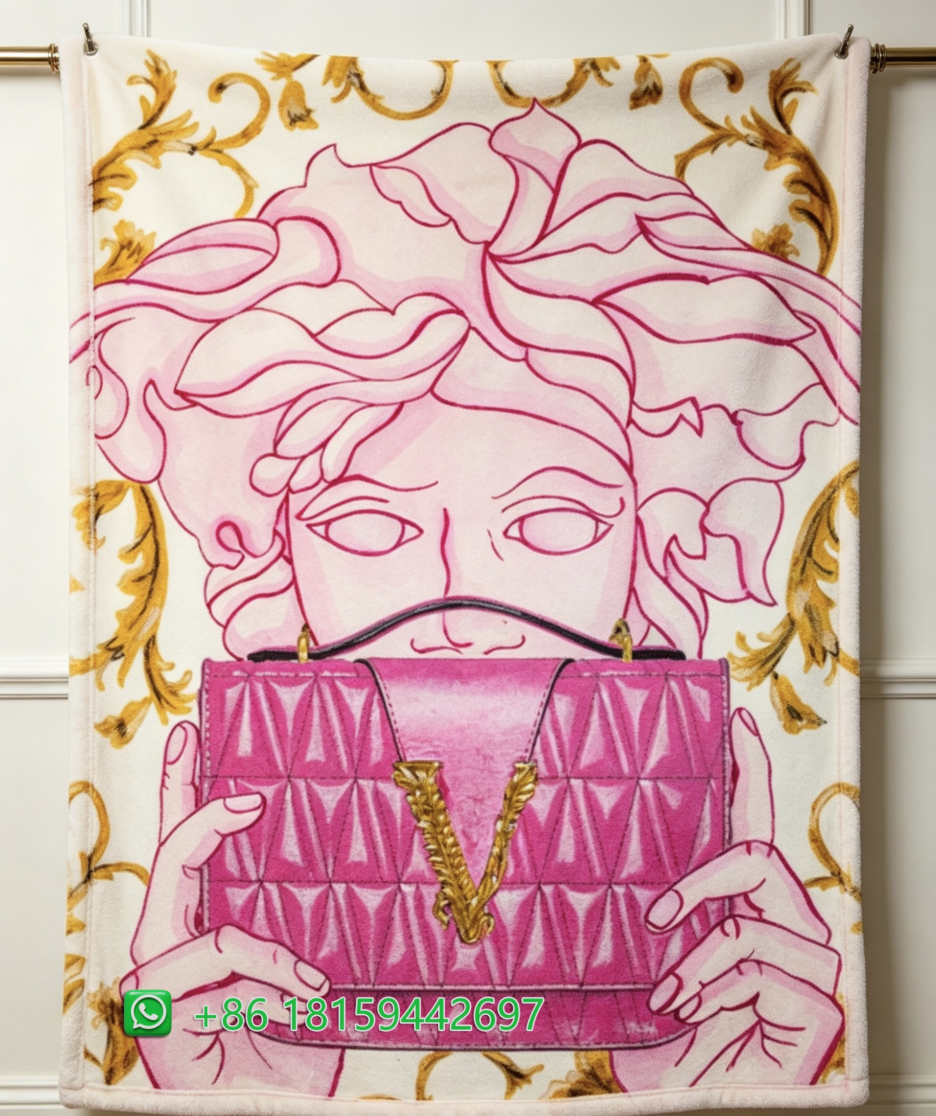 Versace Throw Blankets